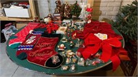 Christmas Ornaments, Stockings, Bows, & Decor