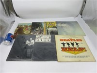 Disques vinyles 33T dont The Beatles , McCartney