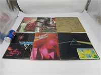 Disques vinyles 33T dont Pink Floyd , Quiet Riot