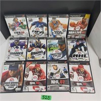 Lot of 12 Play Station 2 games