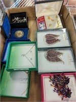 TRAY OF ASSORTED COSTUME JEWELRY