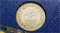 1919 S Philippines 20 Cent Silver From A Set