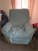 Suede type recliner with cover