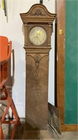 Vintage wooden clock not tested