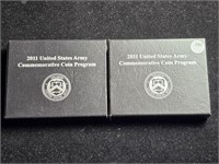 2011S US Army Commemorative Half Dollar &