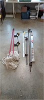 SQUARE, CLAMPS, CUTTING GUIDE, MOPS