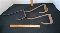 Vintage Cast Iron Harness Hooks