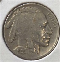 1930 Buffalo nickel