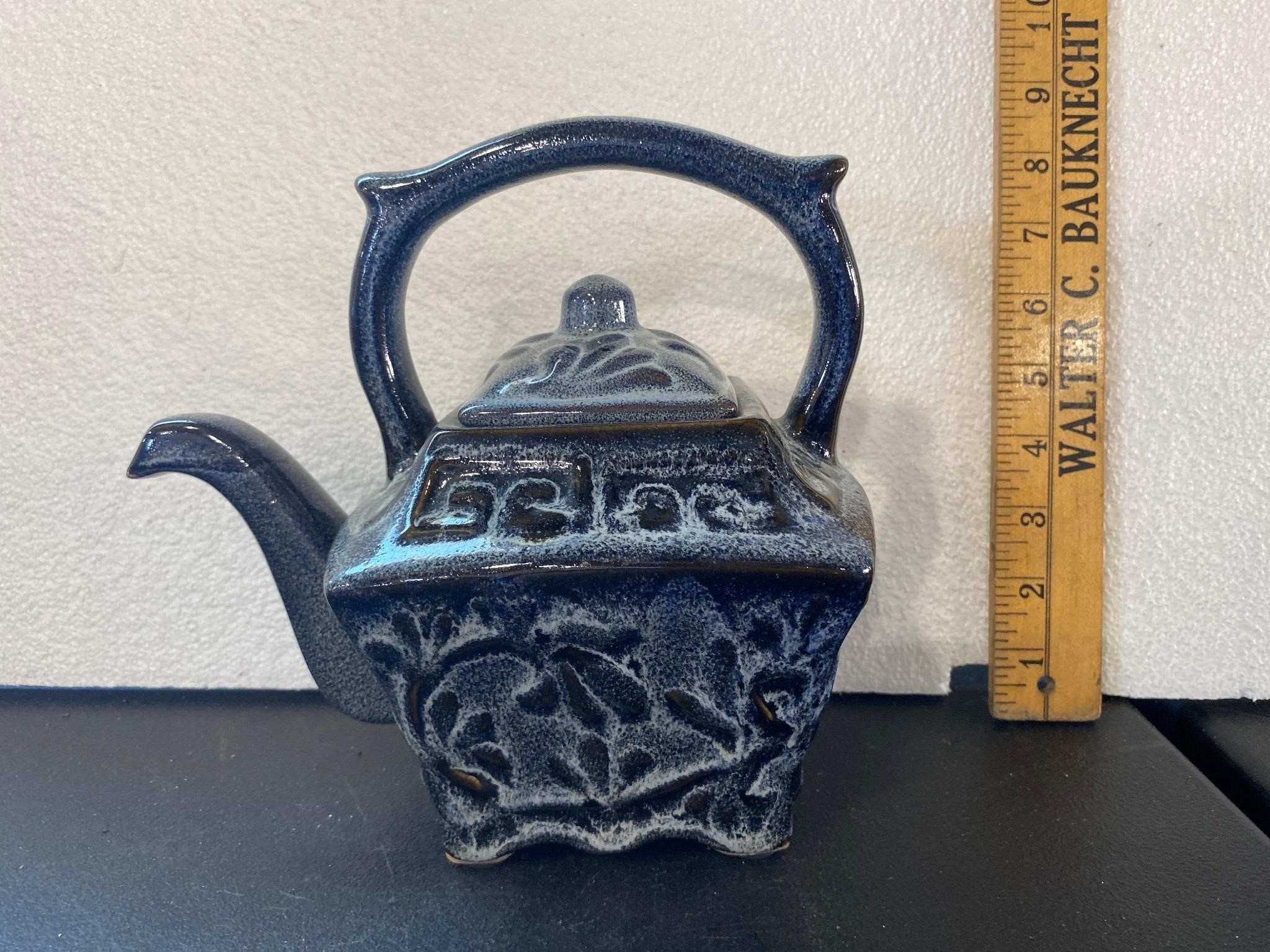 Glazed Pottery Teapot