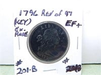 1796 (REV of 97) 1/100th Large Cent EF+