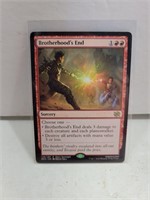 Brotherhood's End Magic Card