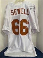 Harley Sewell Autographed Jersey