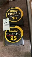 Stanley fat max 25 ft and 30ft