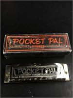 VTG Hohner Pocket Pal Harmonica w/ Original Box &