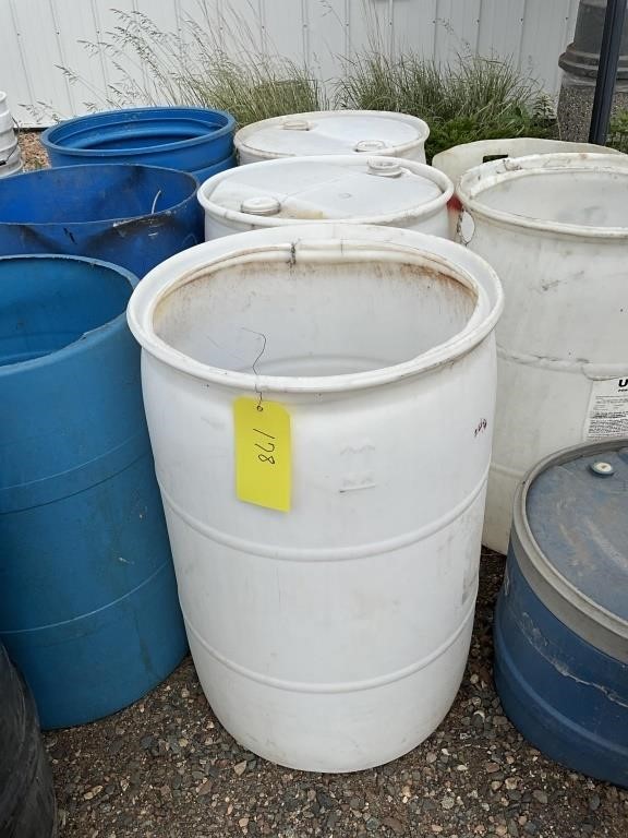 3 - 55 gal drums