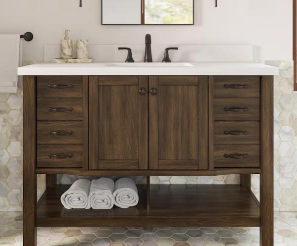 allen + roth 48-in Sink Bathroom Vanity $699