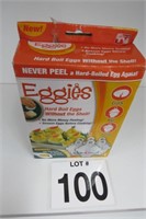 "Eggies Boil eggs without the Shell" - NIB