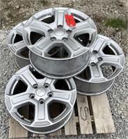 (S) Jeep Wrangler Rims, 18 1/2In X 9In, Bidding 4