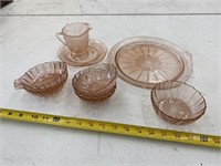 Pink Depression Glass