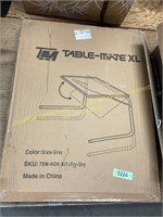 Table-mate XL II Plus TV Tray Table - Folding-gray