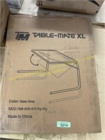 Table-mate XL II Plus TV Tray Table - Folding-Gray