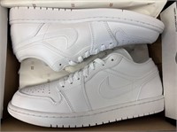 NIB Nike Air Jordan 1 Low Leather Trainers white