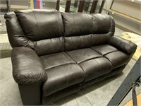 COUCH WITH RECLINERS ON BOTH ENDS