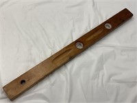 Vintage 28" Wooden Level