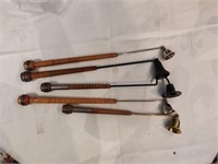Lot of new candle Snuffers