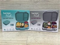 2 Bentgo lunch boxes