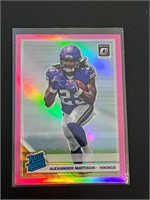 Alexander Mattison Rated Rookie Pink