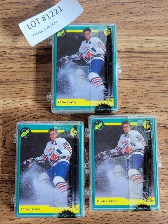 3 BOXES OF 1991 HOCKEY DRAFT PICKS TRADING CARDS