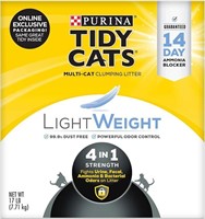 Purina Light Weight Clumping Cat Litter, 17 LBS