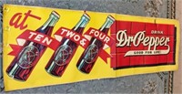 Vintage Drink Dr. Pepper Vintage Banner