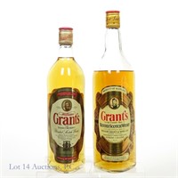 Grant's Family Reserve Scotch, 750 ml & 1 L (2)