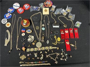 Costume jewelry none of these items are marked as