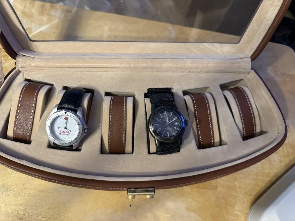 WATCH MULTI CASE WITH KEY & WATCHES