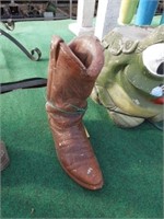 Concrete cowboy boot