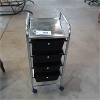 4 Drawer Organizer on Wheels