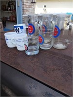 CUBS BEER GLASSES & CUPS
