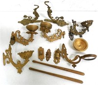 Assorted Lot of Lamp Parts/ Holders