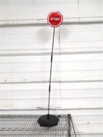 Stop sign battery powered