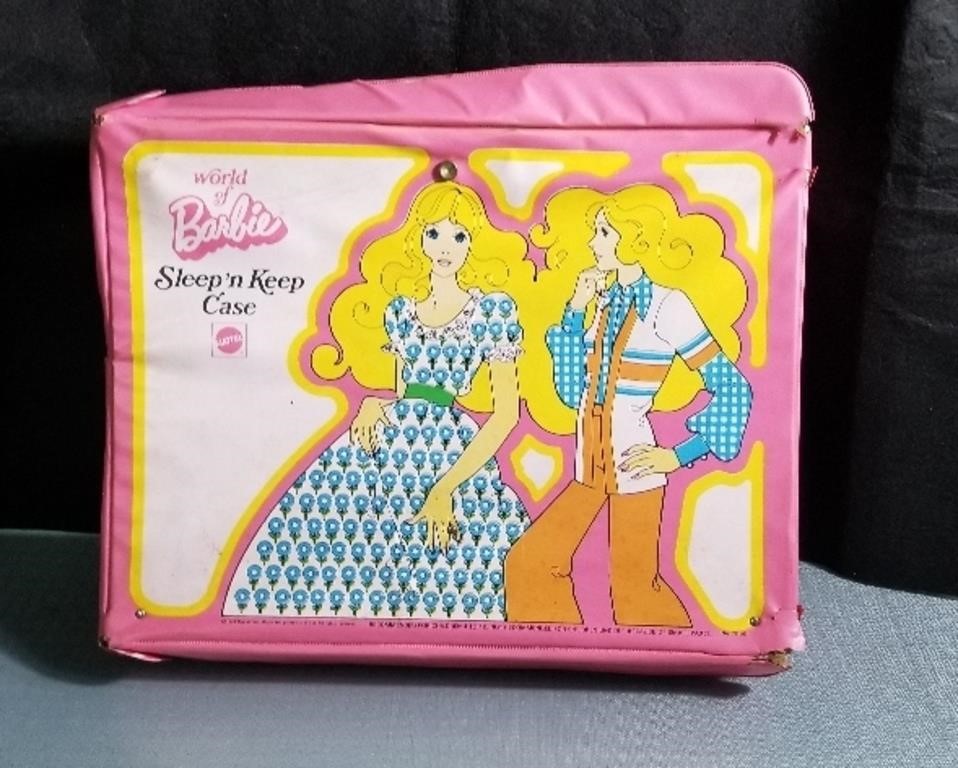 Vintage Barbie Mattel Sleep and Keep Case