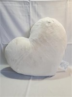 OEKO-TEX Heart shaped pillow approximately 24"