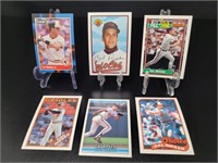 6 Cal Ripken baseball cards