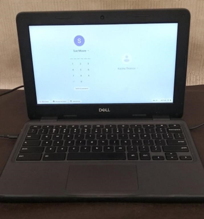 Dell Chromebook 3100 - Powers On - PW protected