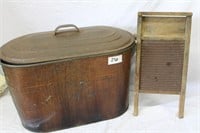 COPPER KETTLE AND WASHBOARD