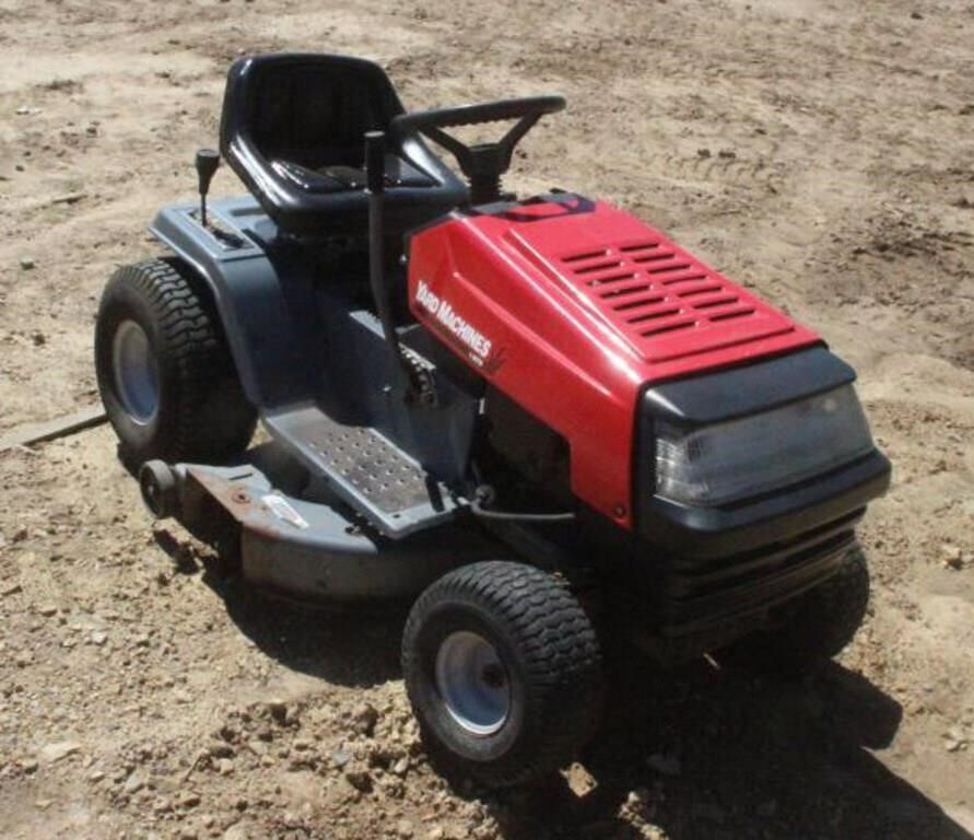 Yard Machines Riding Lawn Mower