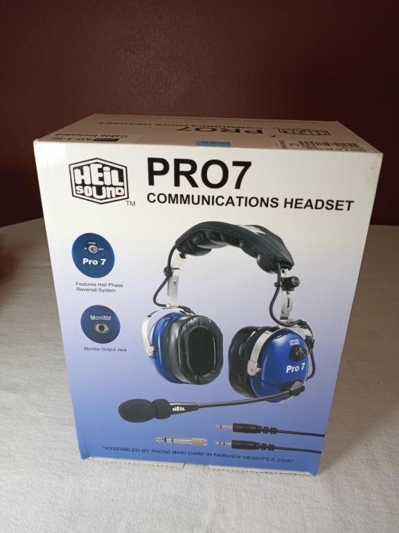 New Pro 7 Communications Headset