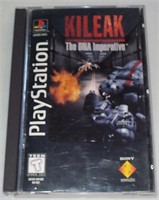 Kileak The DNA Imperative PS1 Game CIB